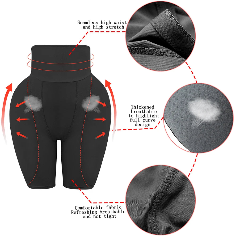 THE 'HOURGLASS EFFECT' PADDED SHORTS